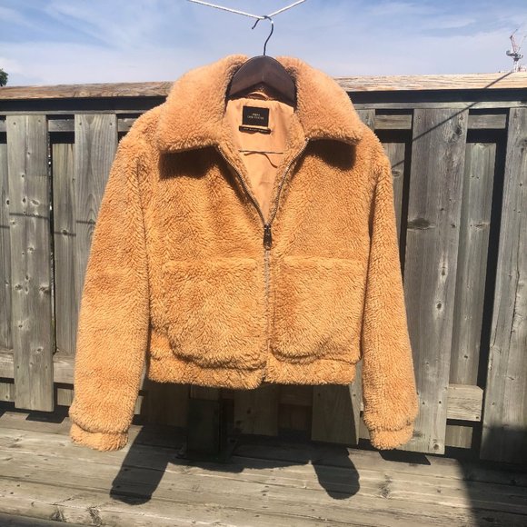 URBAN OUTFITTERS TEDDY JACKET - Picture 1 of 1